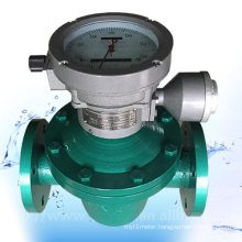 volumetric oval gear diesel flow meter/positive displacement meter